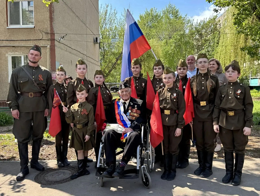 В Энгельсе ветеран Великой Отечественной войны отметил 99-летие